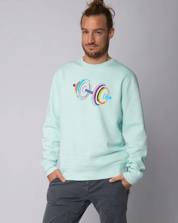 Produktseite: watapparel Sweatshirt Unisex 80s Hantel