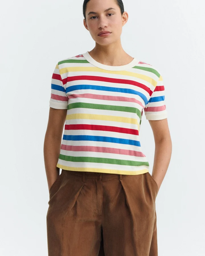 T-Shirt Zowie R Med Stripes Rot