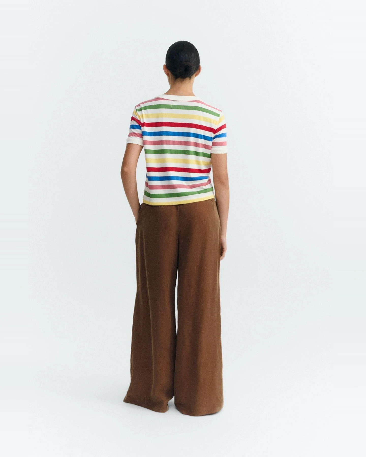 T-Shirt Zowie R Med Stripes Rot – Ansicht 3
