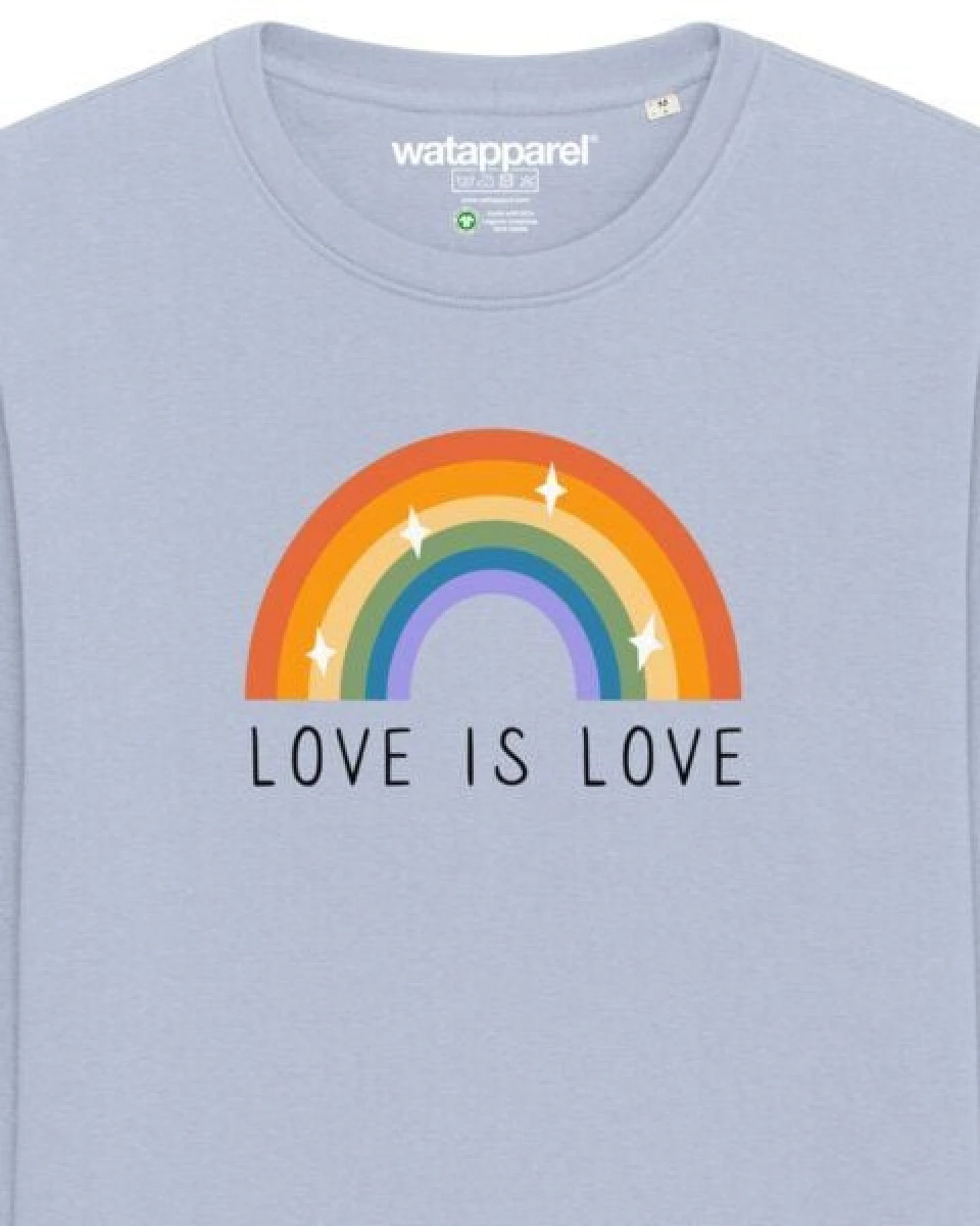 watapparel Sweatshirt Unisex Love is Love – Ansicht 3
