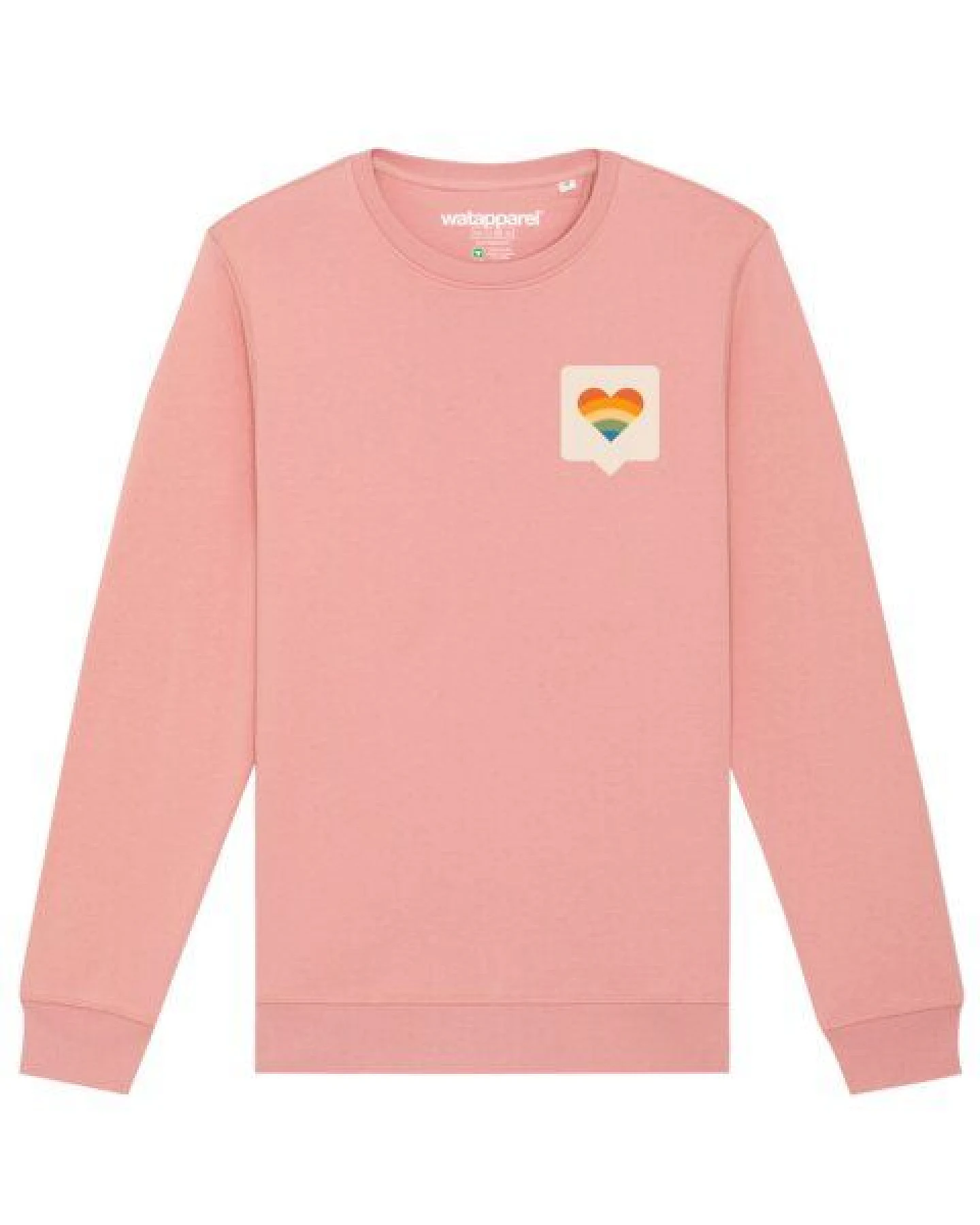 watapparel Sweatshirt Unisex Von Herzen – Ansicht 2