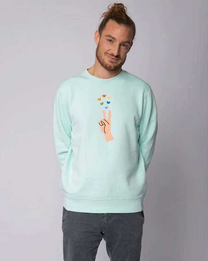 watapparel Sweatshirt Unisex Spread love