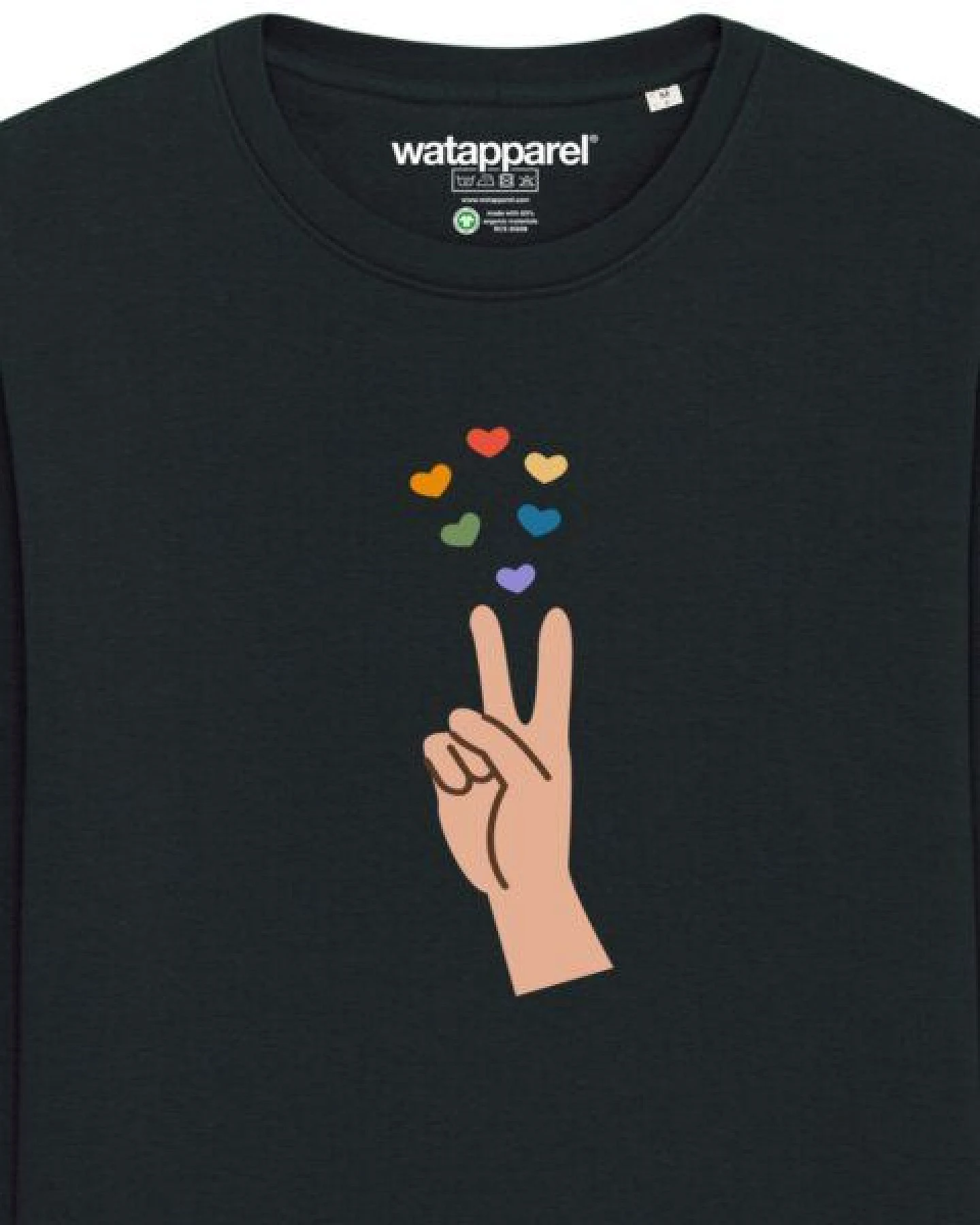 watapparel Sweatshirt Unisex Spread love – Ansicht 3