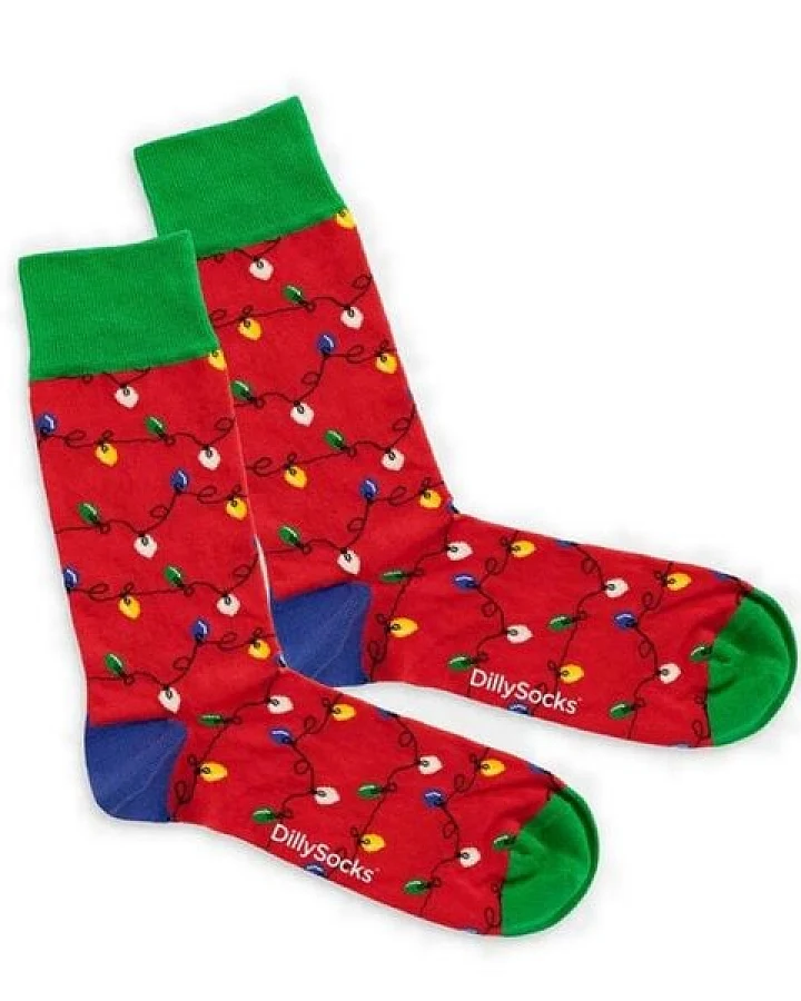 DillySocks Socken Light it down aus Biobaumwoll-Mix