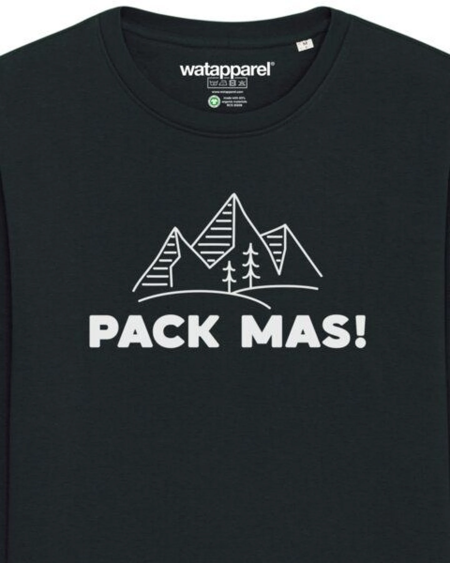 watapparel Sweatshirt Unisex Pack mas! – Ansicht 3