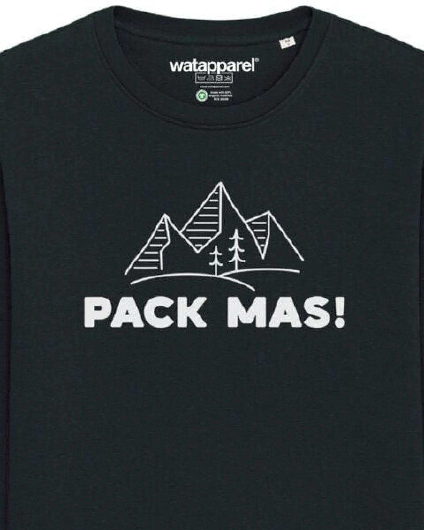 watapparel Sweatshirt Unisex Pack mas! – Ansicht 3