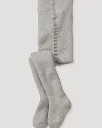 Produktseite: hessnatur Baby Plüsch Strumpfhose aus Bio-Baumwolle - grau - Größe 50/56