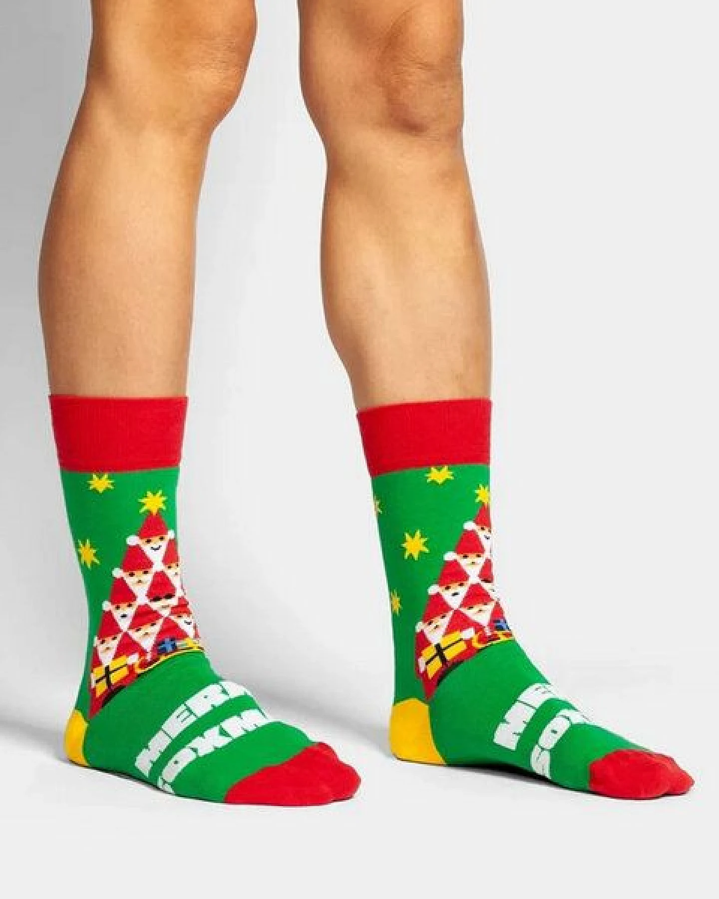 DillySocks Socken Santaception aus Biobaumwoll-Mix – Ansicht 3