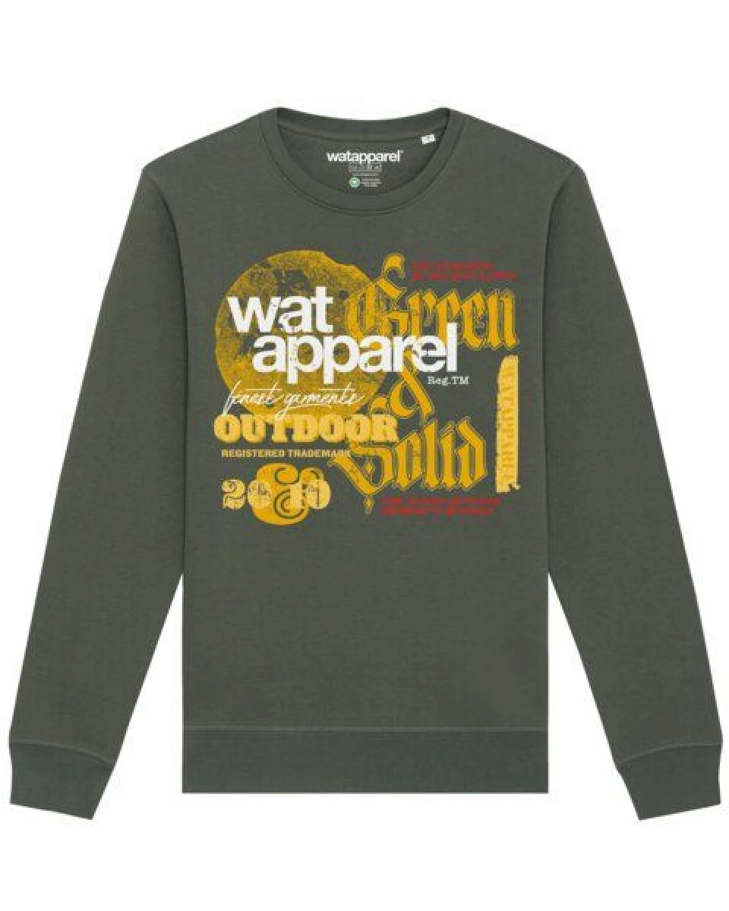 watapparel Sweatshirt Unisex LIMITED EDITION LOGO PRINT 02 – Ansicht 2