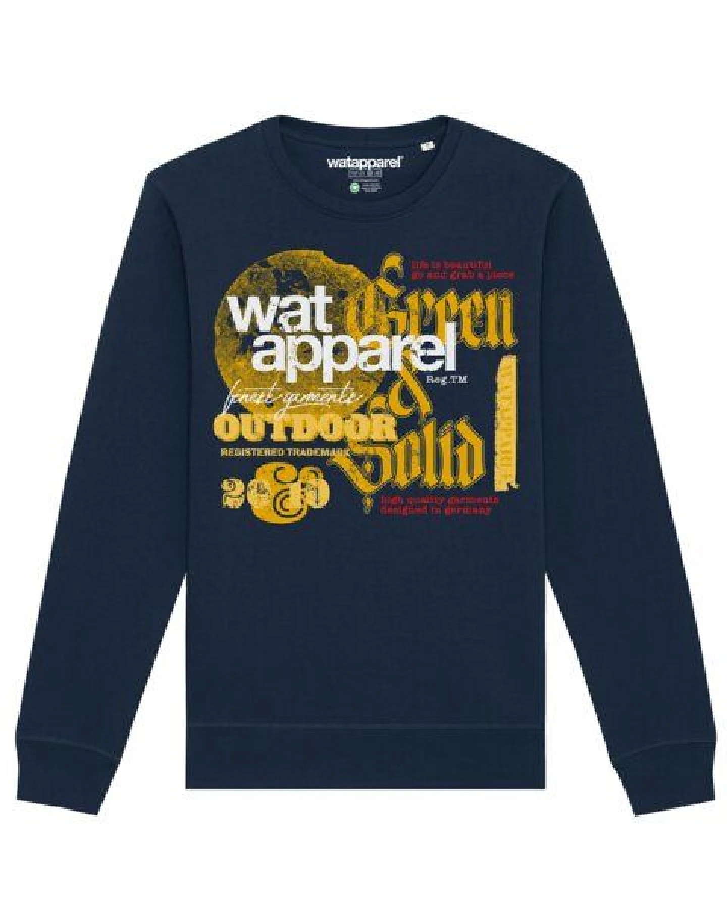 watapparel Sweatshirt Unisex LIMITED EDITION LOGO PRINT 02 – Ansicht 2