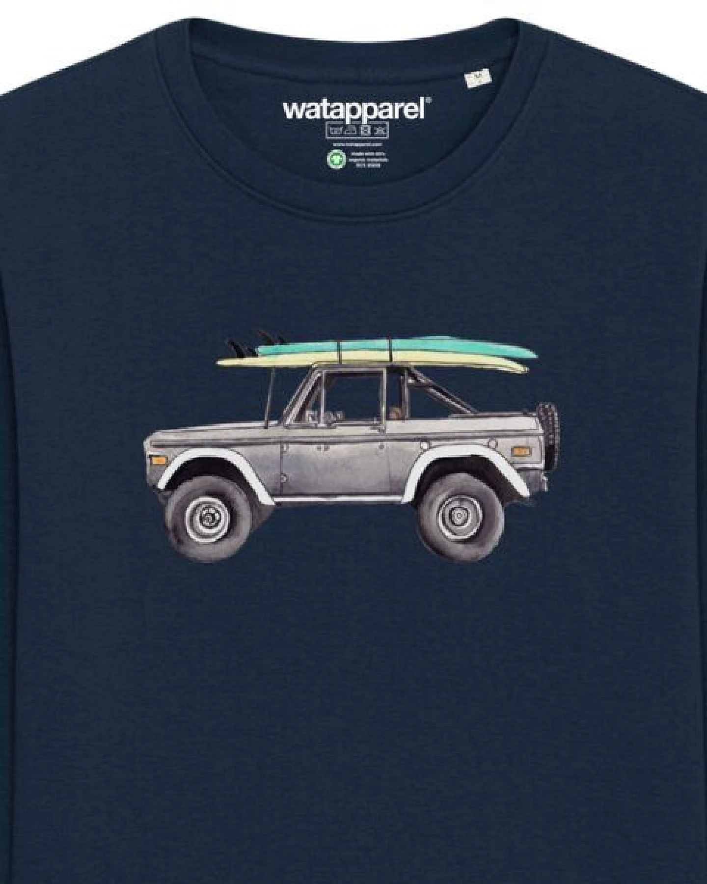 watapparel Sweatshirt Unisex Surf Pickup – Ansicht 3