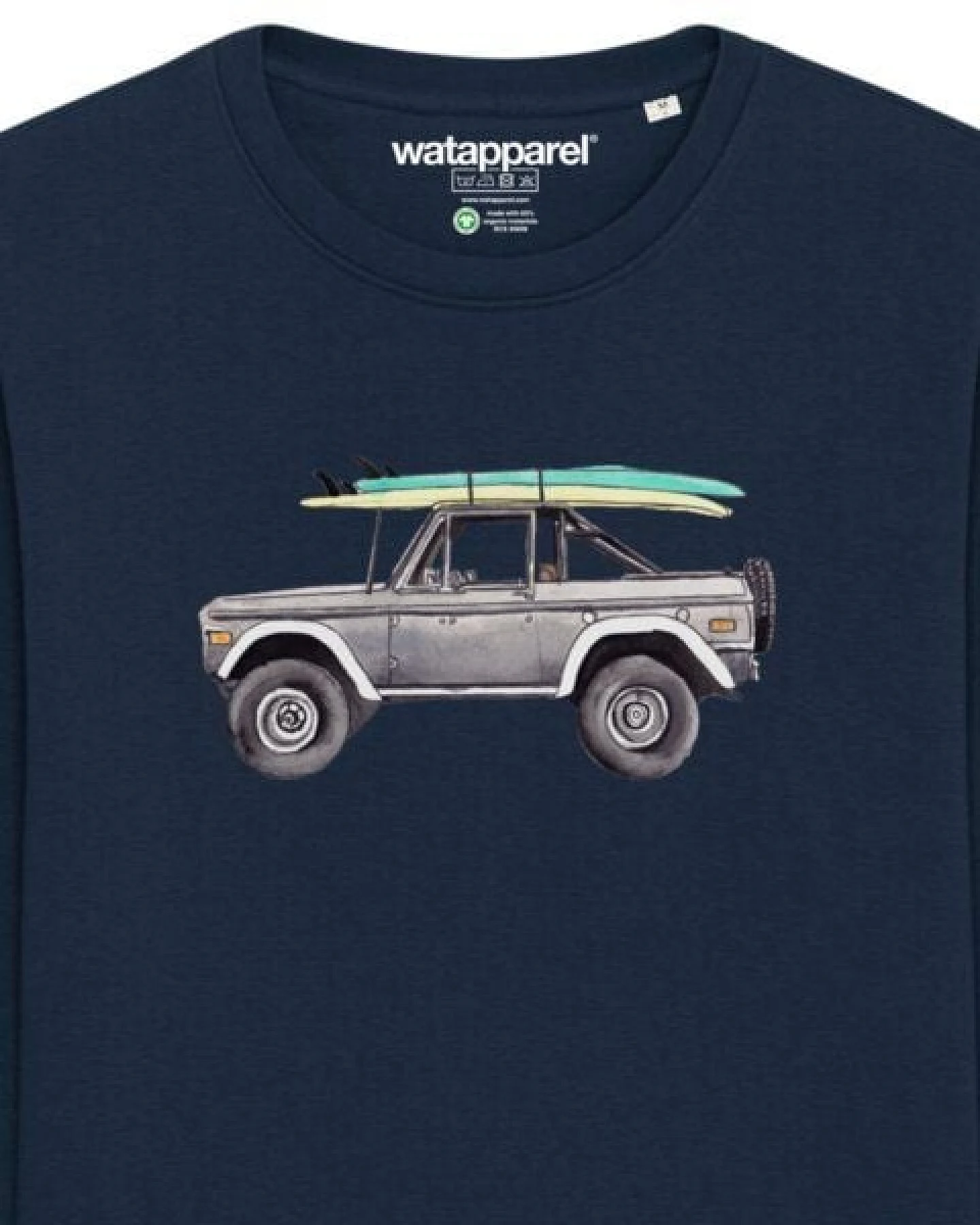 watapparel Sweatshirt Unisex Surf Pickup – Ansicht 3