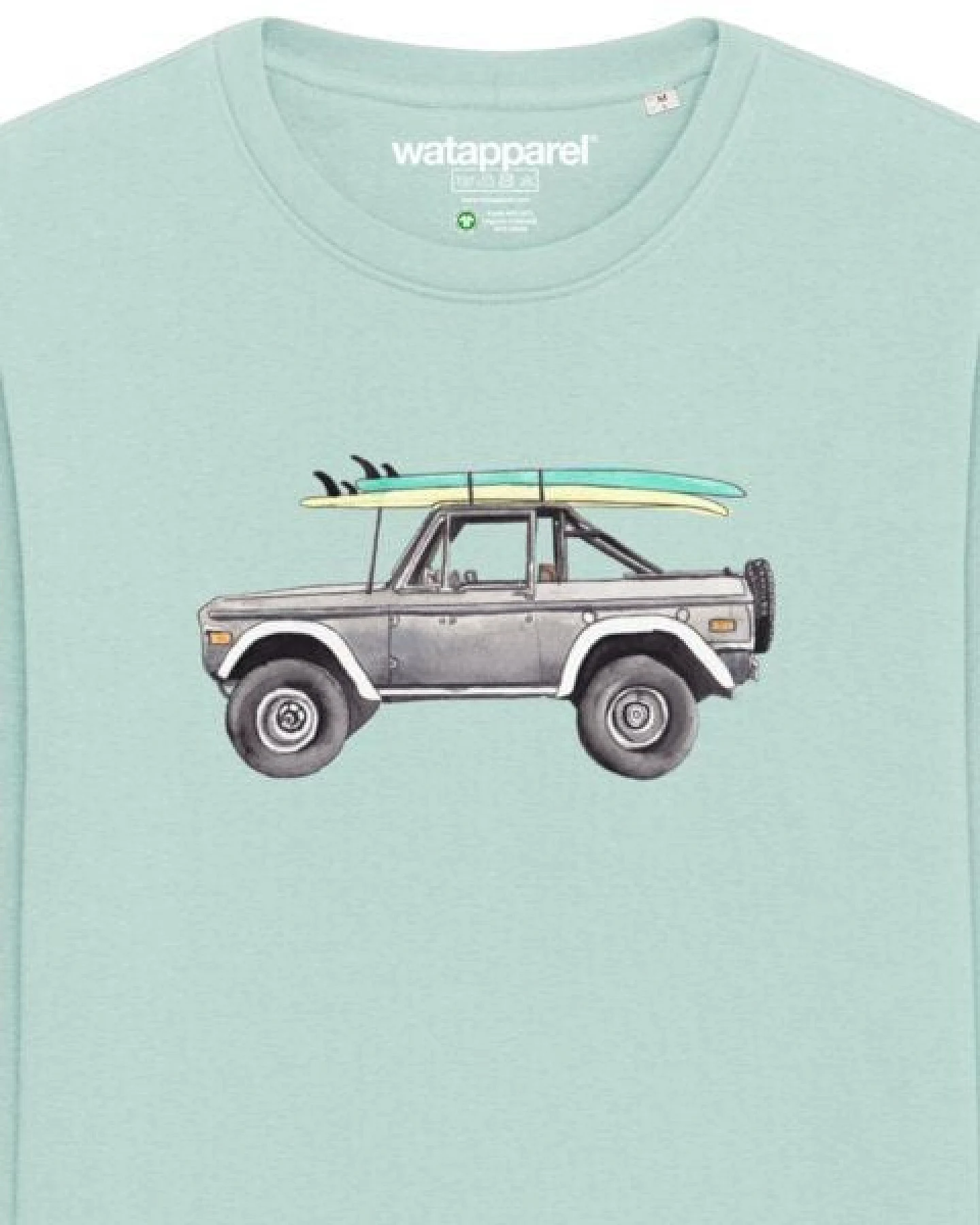 watapparel Sweatshirt Unisex Surf Pickup – Ansicht 3