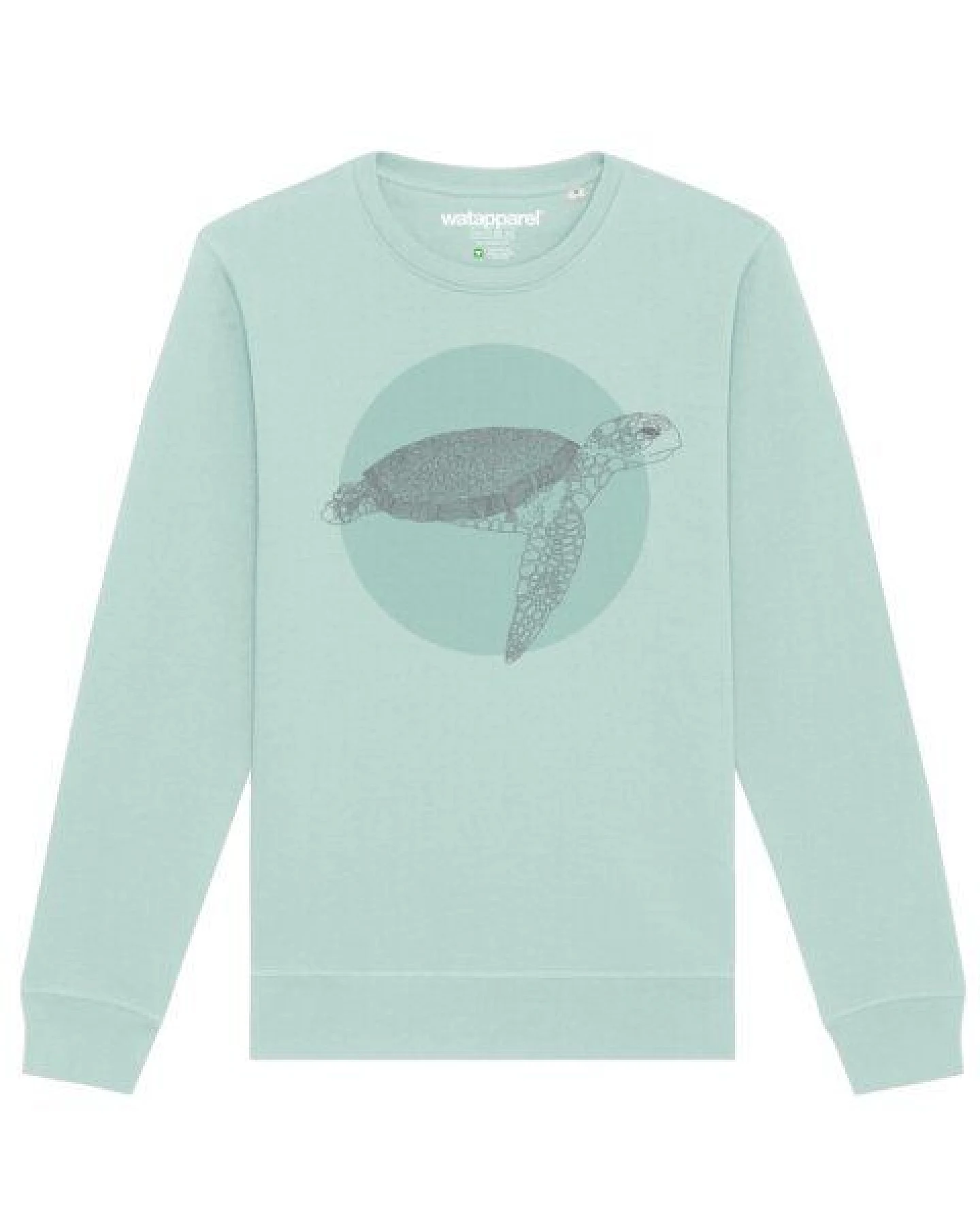 watapparel Sweatshirt Unisex Meeresschildkröte – Ansicht 2