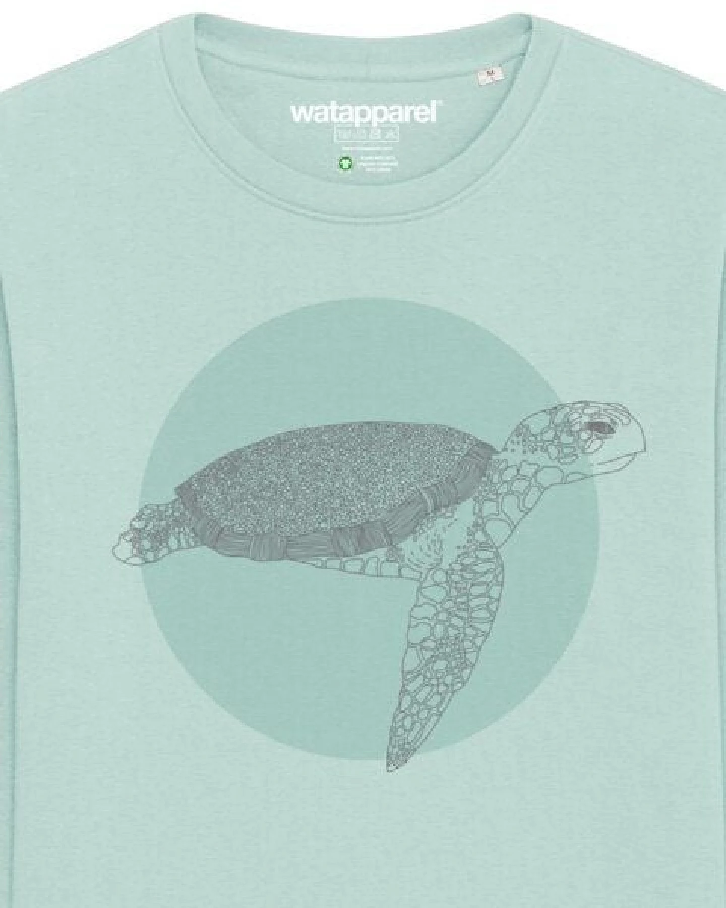 watapparel Sweatshirt Unisex Meeresschildkröte – Ansicht 3