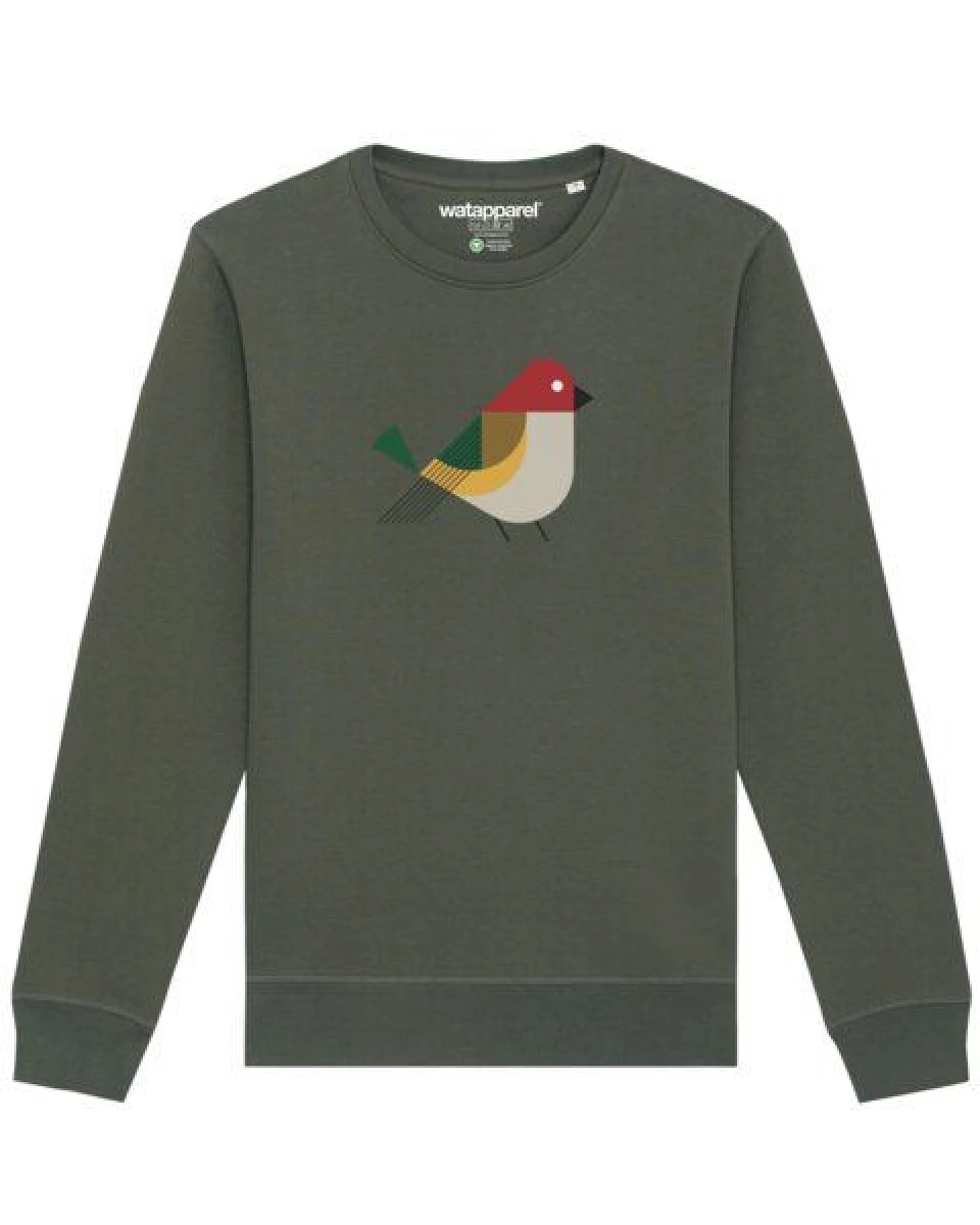 watapparel Sweatshirt Unisex Vogel – Ansicht 2
