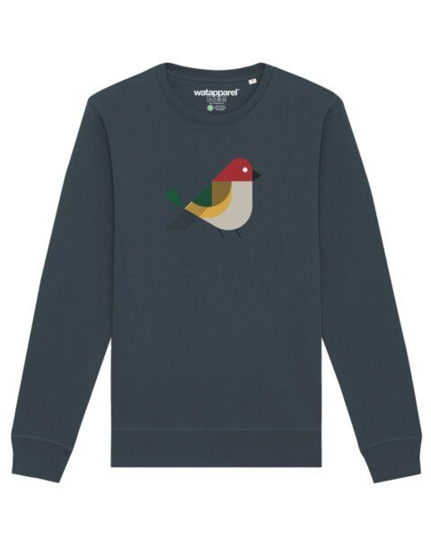 watapparel Sweatshirt Unisex Vogel – Ansicht 2