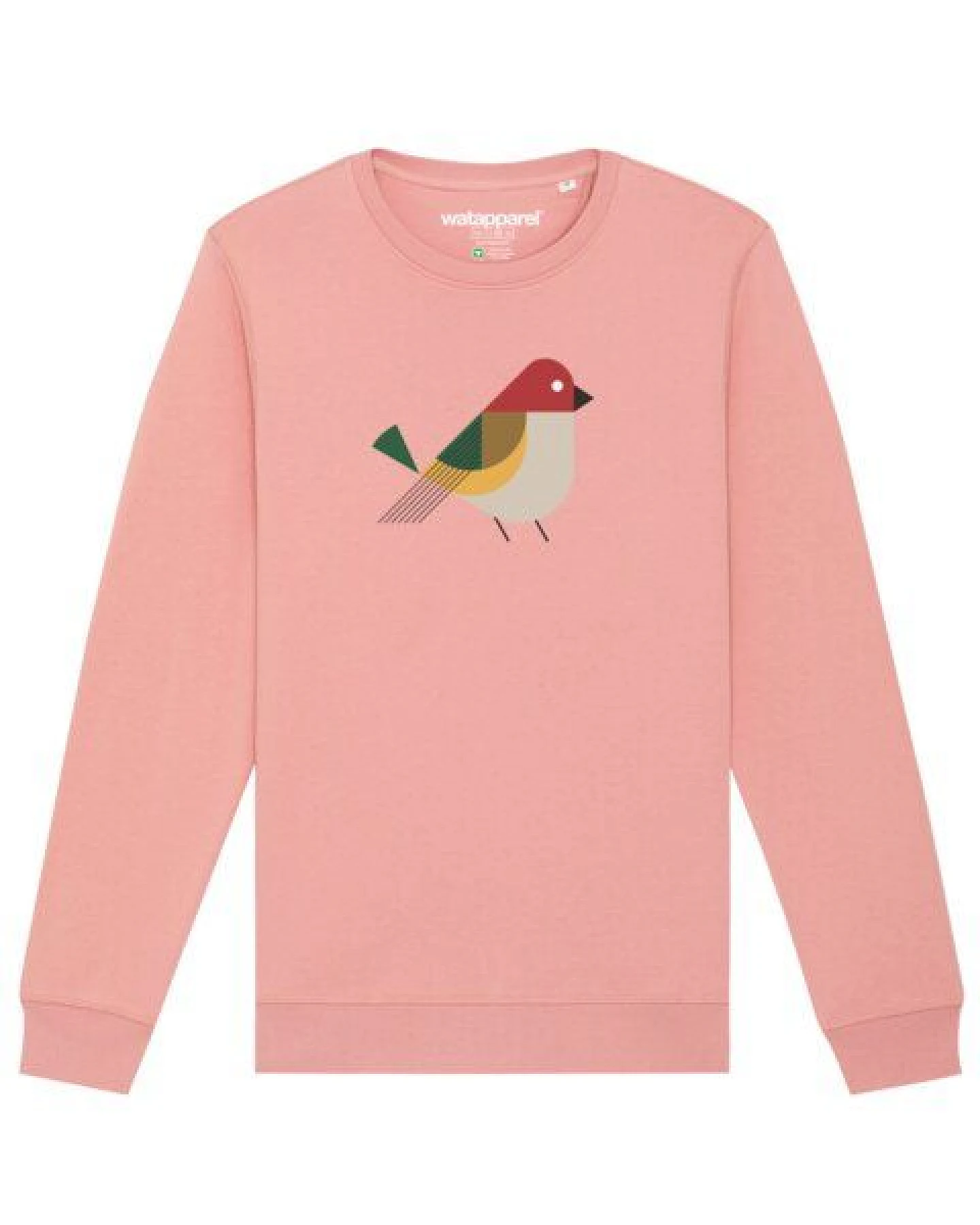 watapparel Sweatshirt Unisex Vogel – Ansicht 2