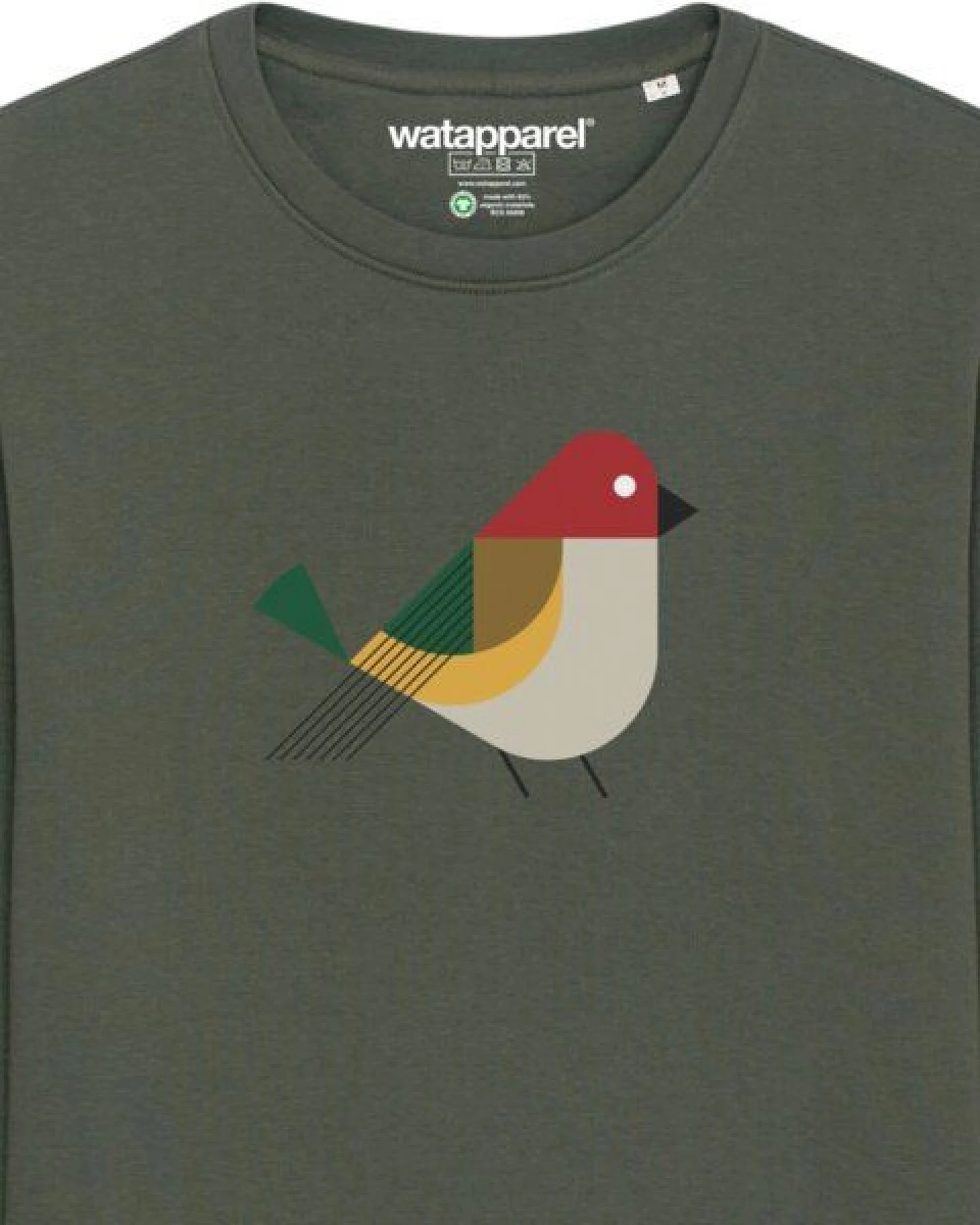 watapparel Sweatshirt Unisex Vogel – Ansicht 3