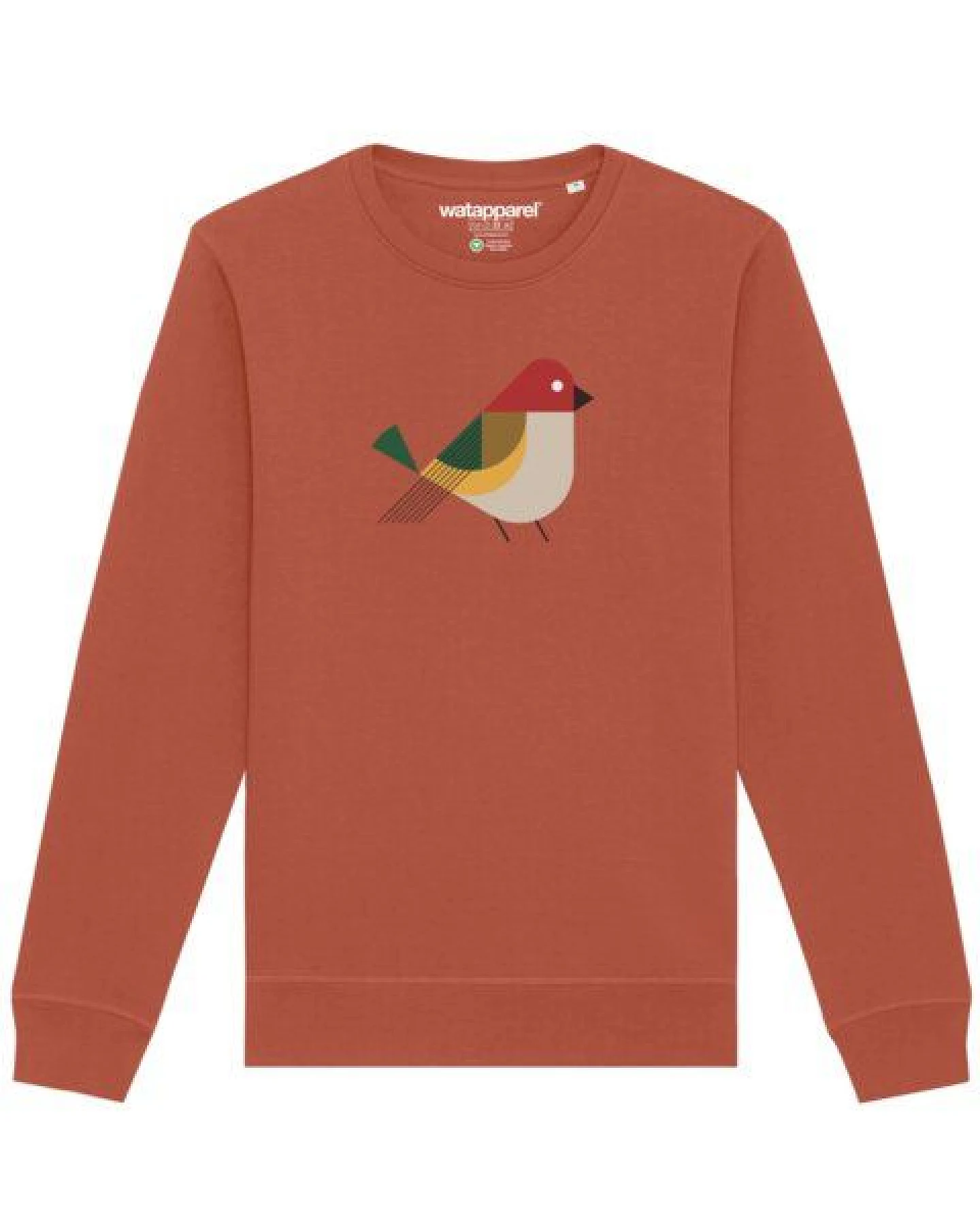 watapparel Sweatshirt Unisex Vogel – Ansicht 2