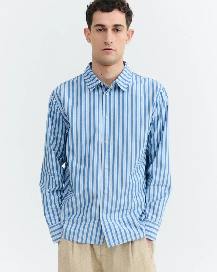 Hemd Jimbo Begur Stripes Blau