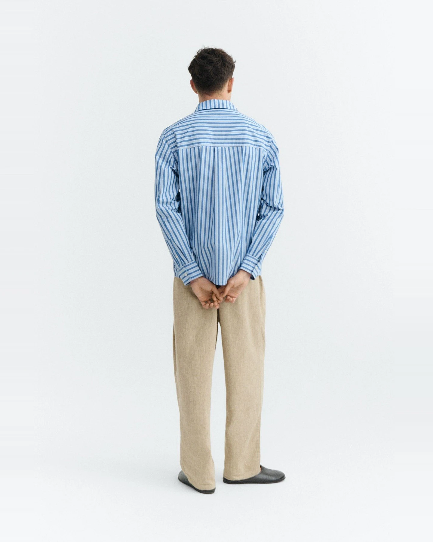 Hemd Jimbo Begur Stripes Blau – Ansicht 3