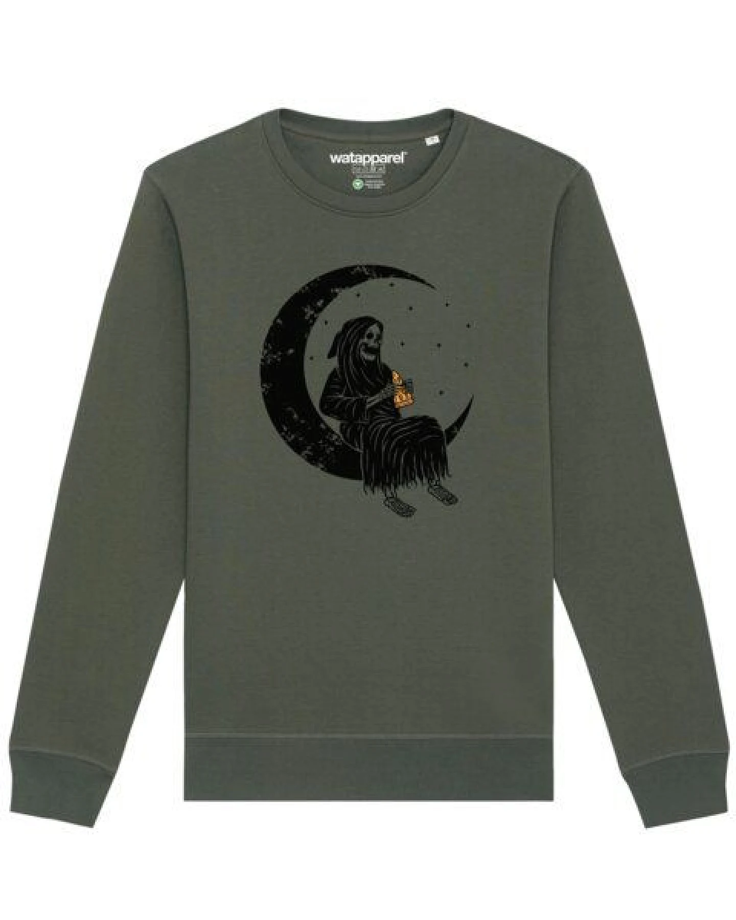watapparel Sweatshirt Unisex Pizza for life – Ansicht 2