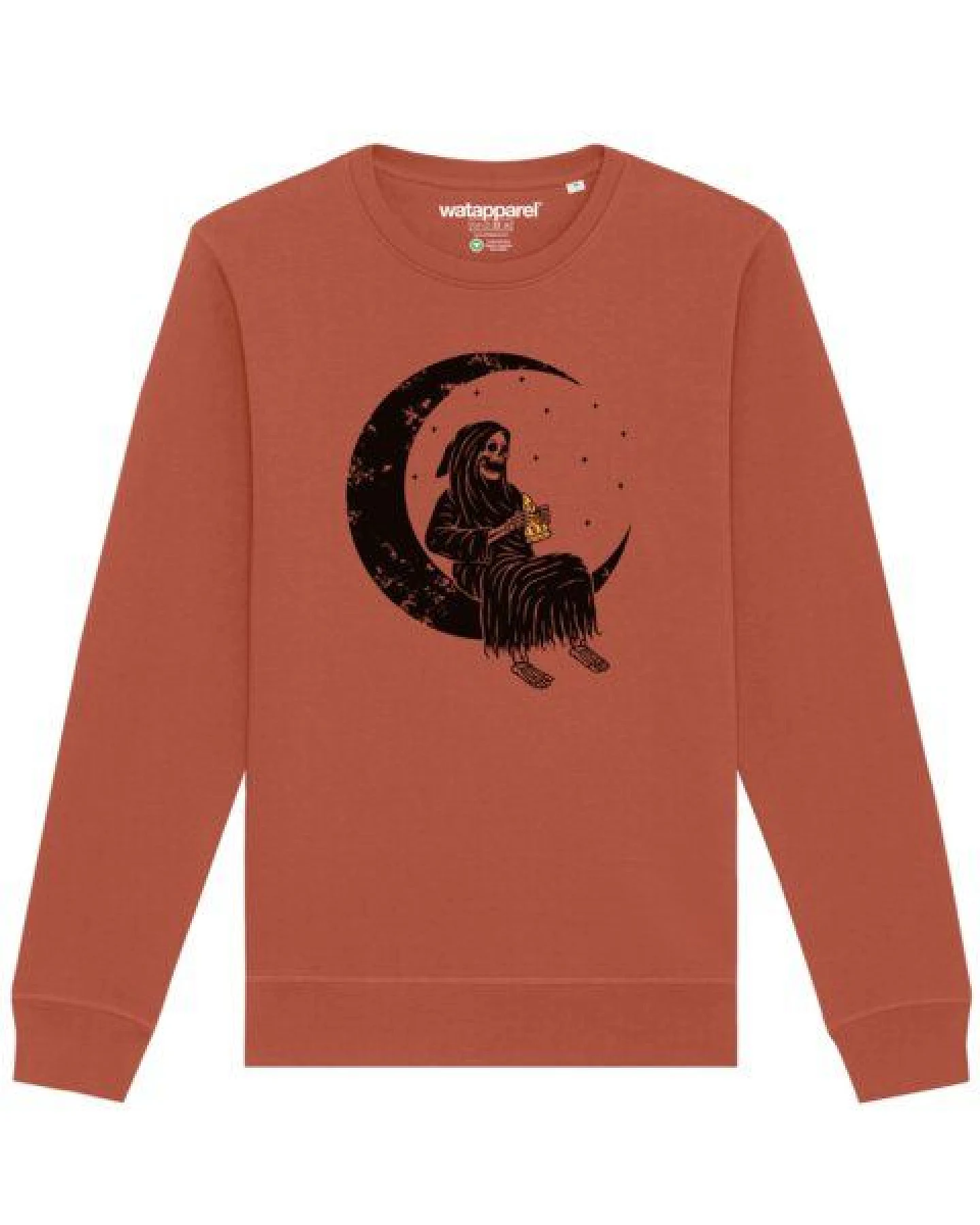 watapparel Sweatshirt Unisex Pizza for life – Ansicht 2