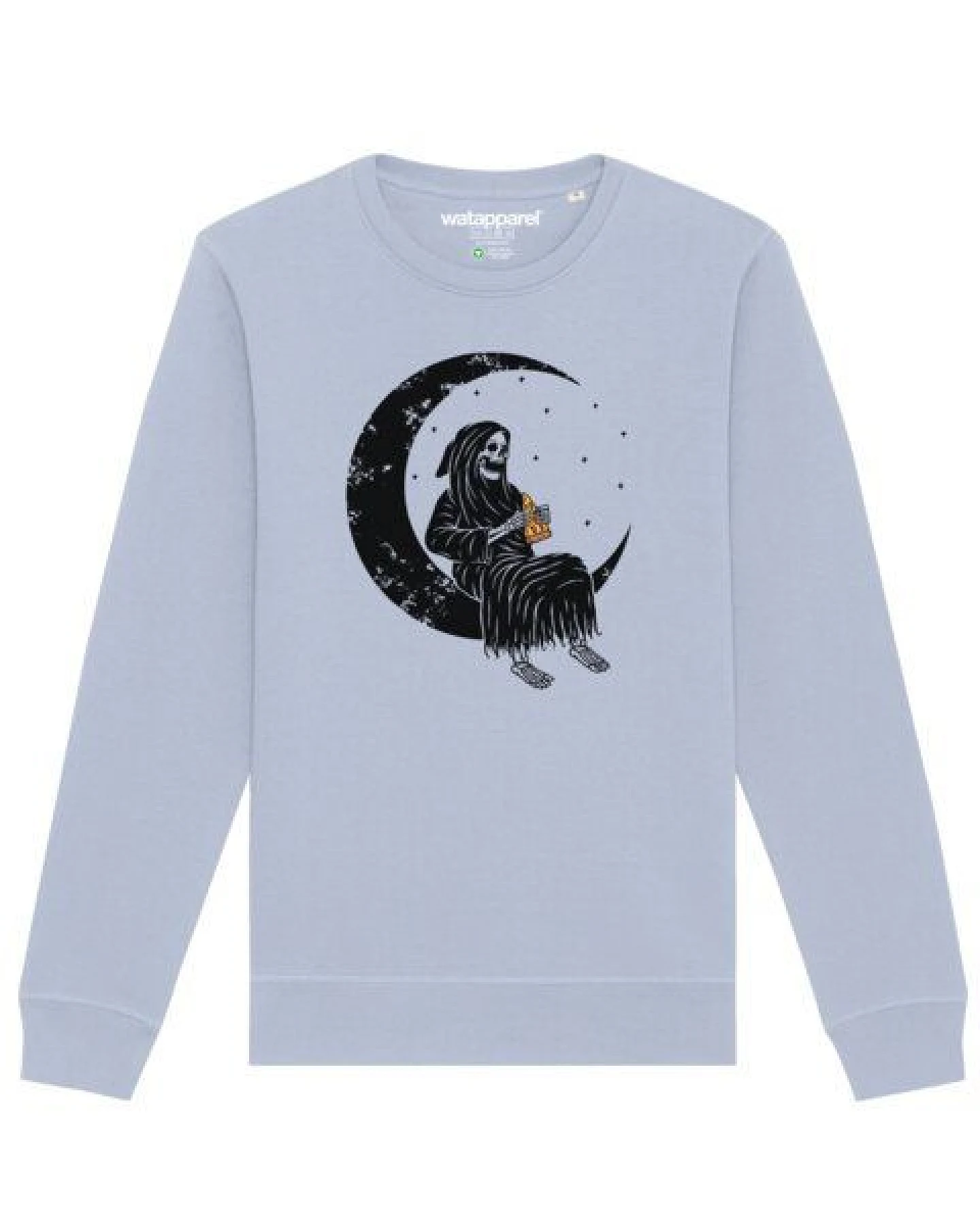 watapparel Sweatshirt Unisex Pizza for life – Ansicht 2