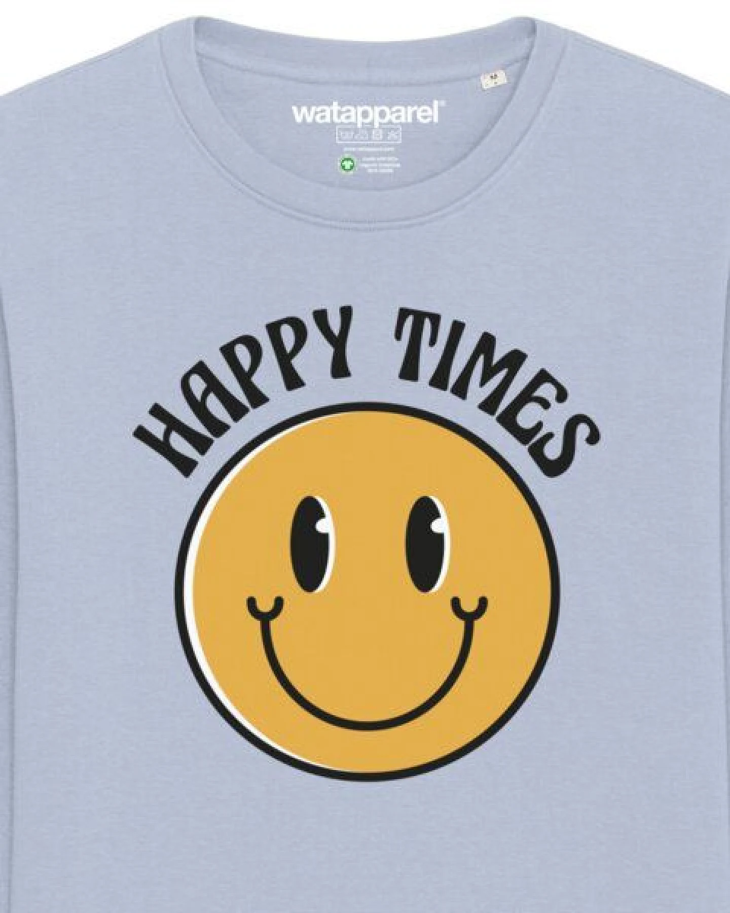 watapparel Sweatshirt Unisex Happy times smiley emoji – Ansicht 3
