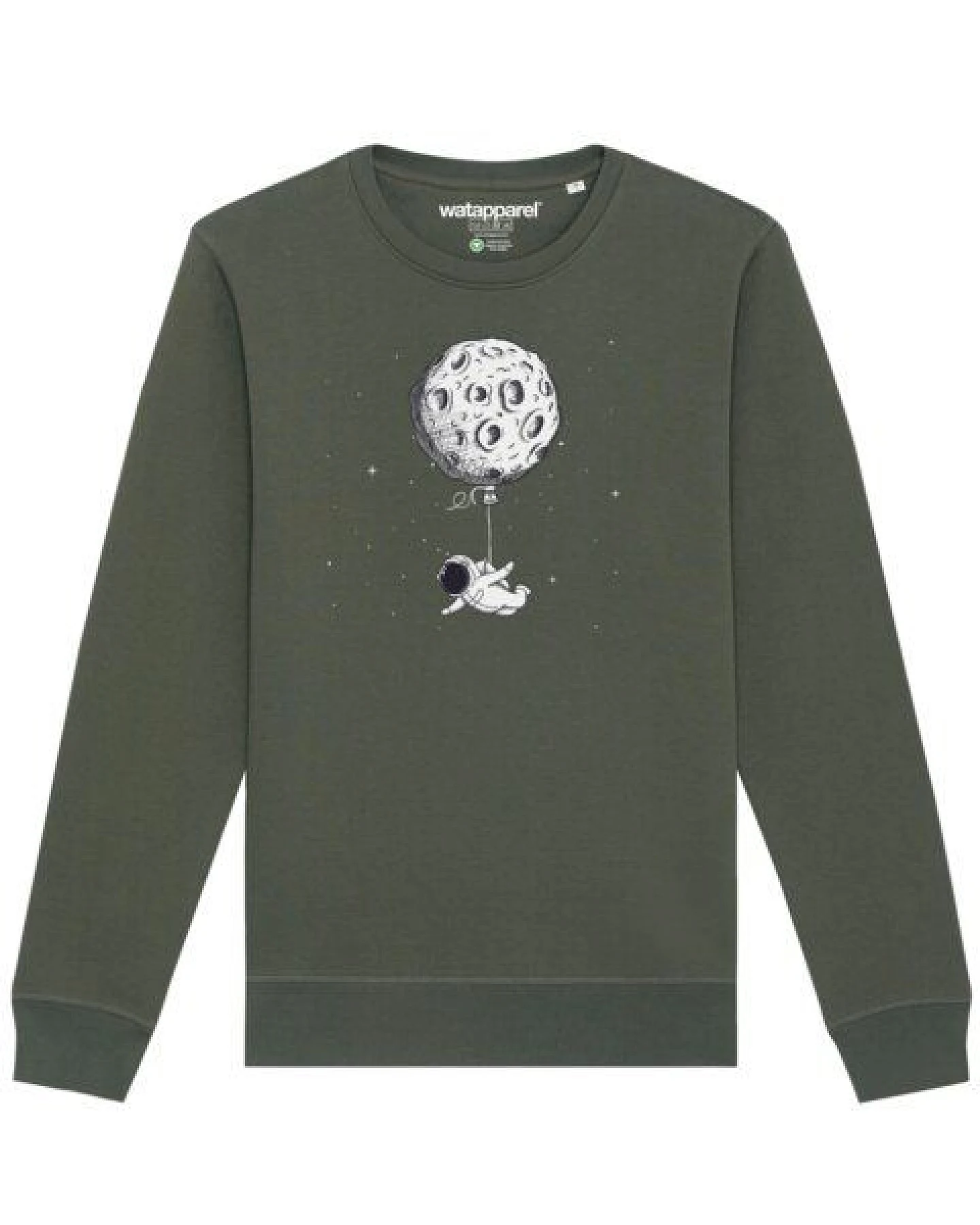 watapparel Sweatshirt Unisex Funny Spaceman – Ansicht 2
