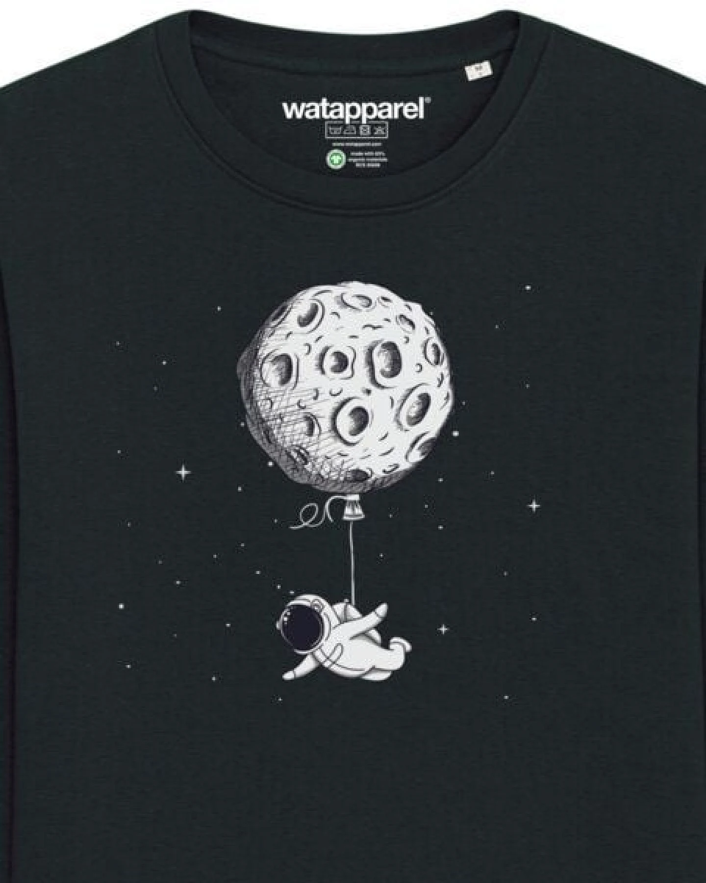 watapparel Sweatshirt Unisex Funny Spaceman – Ansicht 3