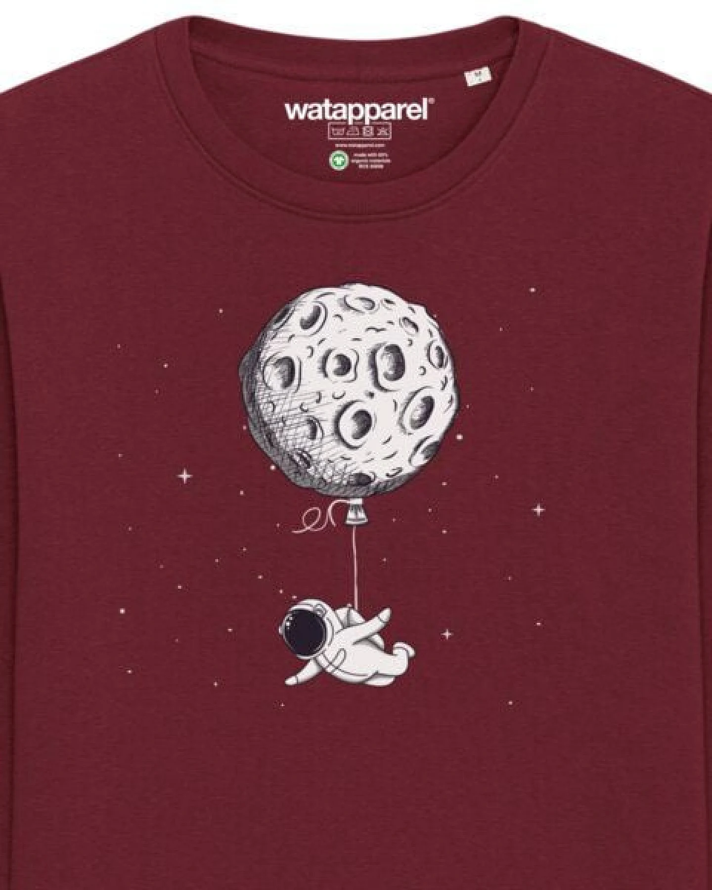 watapparel Sweatshirt Unisex Funny Spaceman – Ansicht 3