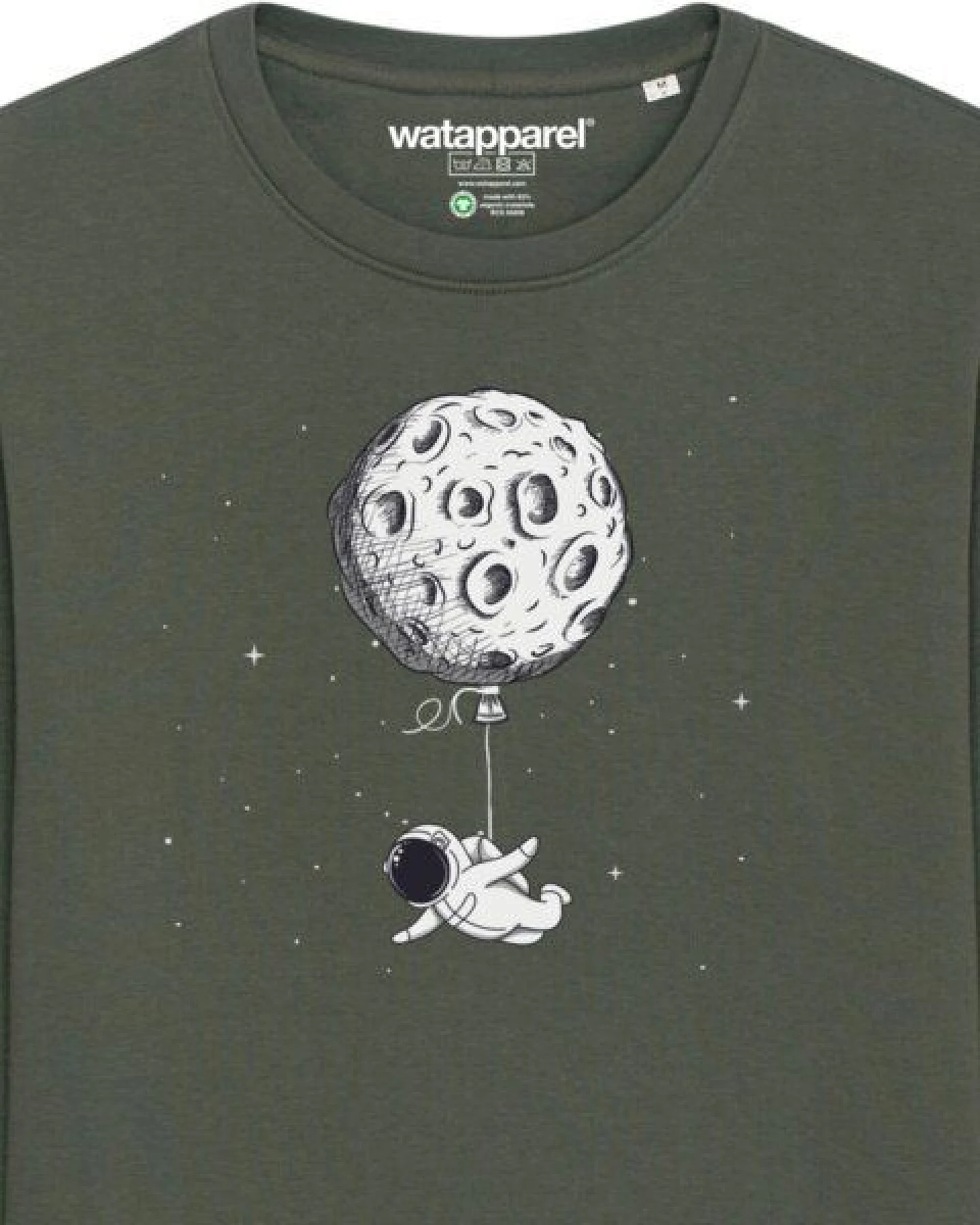 watapparel Sweatshirt Unisex Funny Spaceman – Ansicht 3
