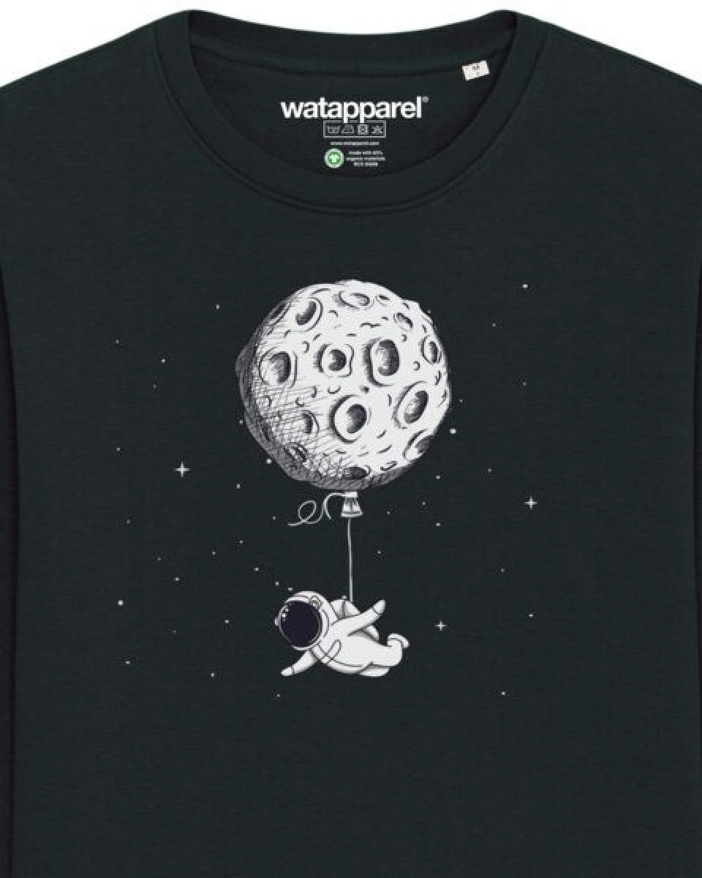watapparel Sweatshirt Unisex Funny Spaceman – Ansicht 3