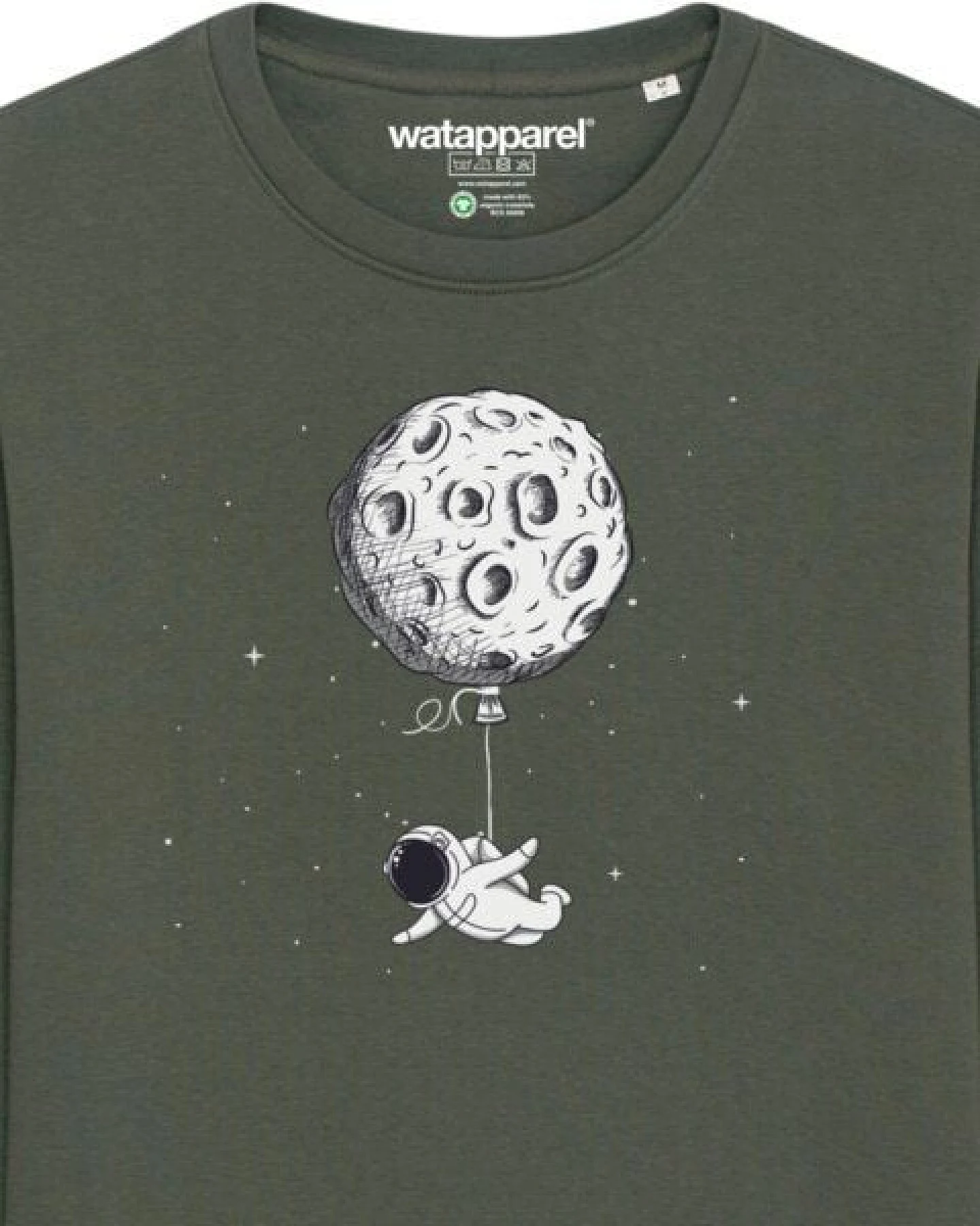 watapparel Sweatshirt Unisex Funny Spaceman – Ansicht 3