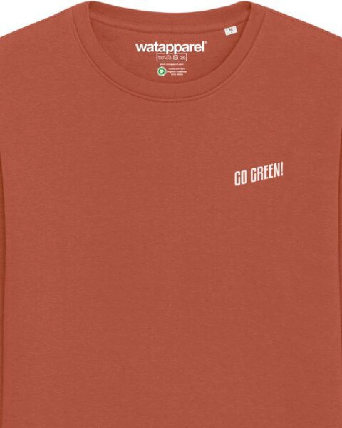 watapparel Sweatshirt Unisex Go Green – Ansicht 3