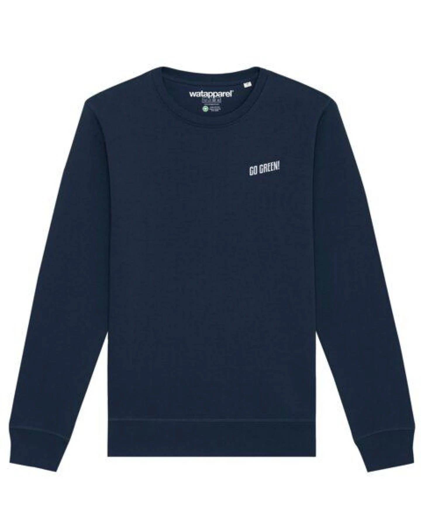 watapparel Sweatshirt Unisex Go Green – Ansicht 2