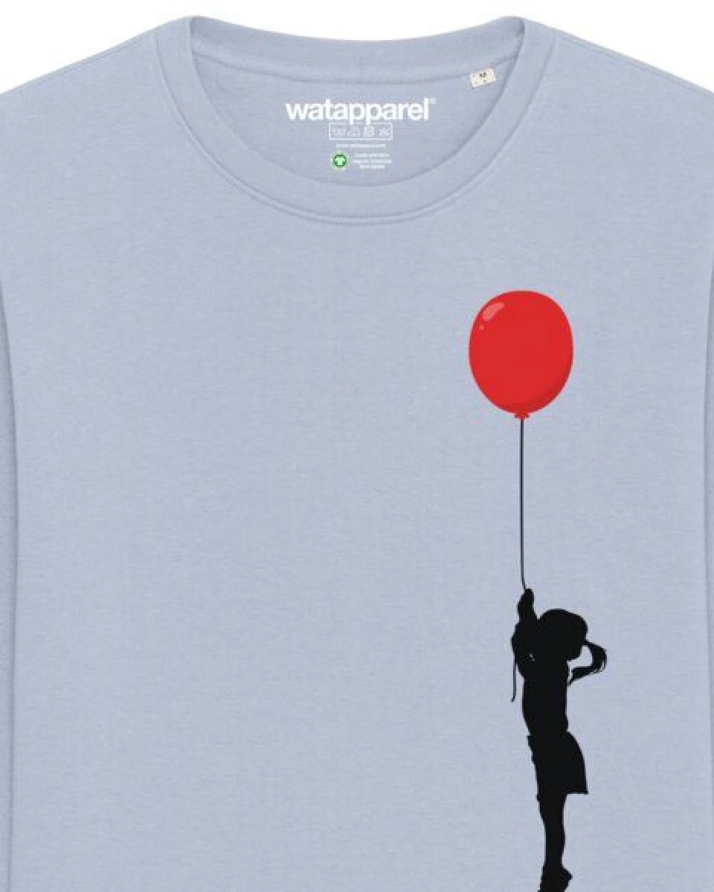 watapparel Sweatshirt Unisex Mädchen mit Luftballon (print) – Ansicht 3