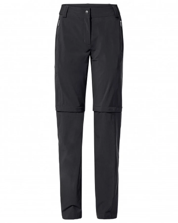 Produktseite: Vaude - Women's Farley Stretch Zip Off T-Zip Pants II - Trekkinghose Gr 34 - Short schwarz