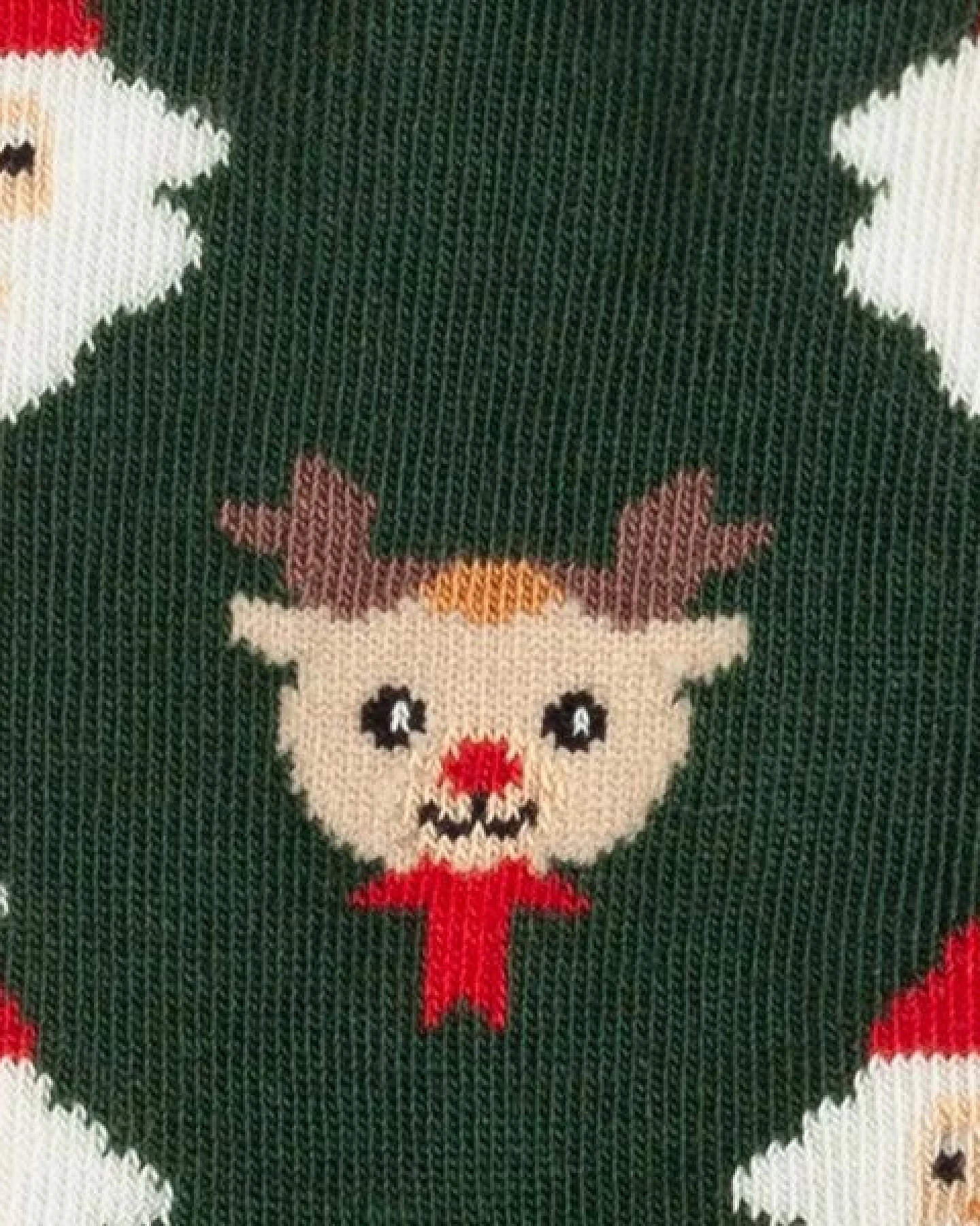DillySocks Kindersocken Lil Rudolph in the Forest aus Biobaumwoll-Mix – Ansicht 2