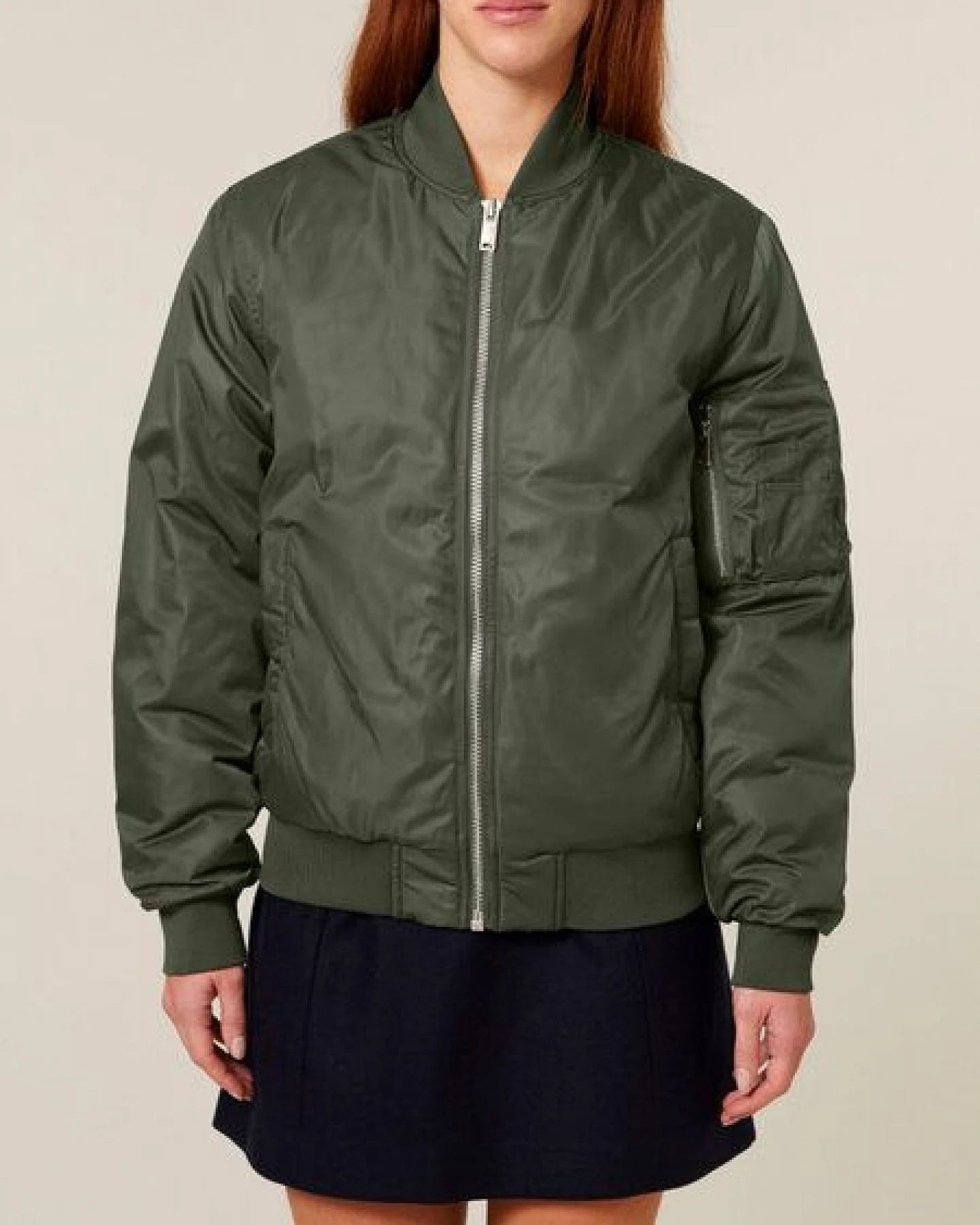 Human Family Basic Unisex Bomberjacke aus recyceltem Polyester – Ansicht 2