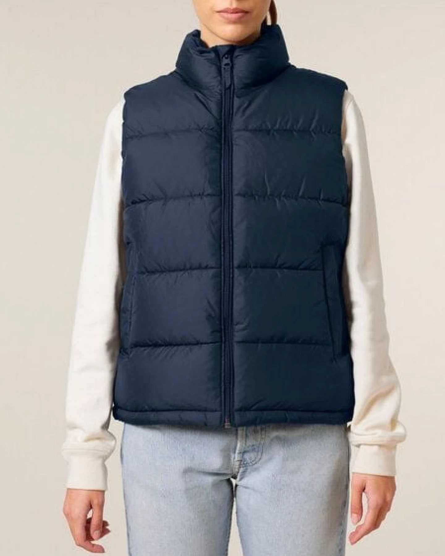 Human Family Basic Unisex Weste "Buffer" aus recyceltem Polyester – Ansicht 2
