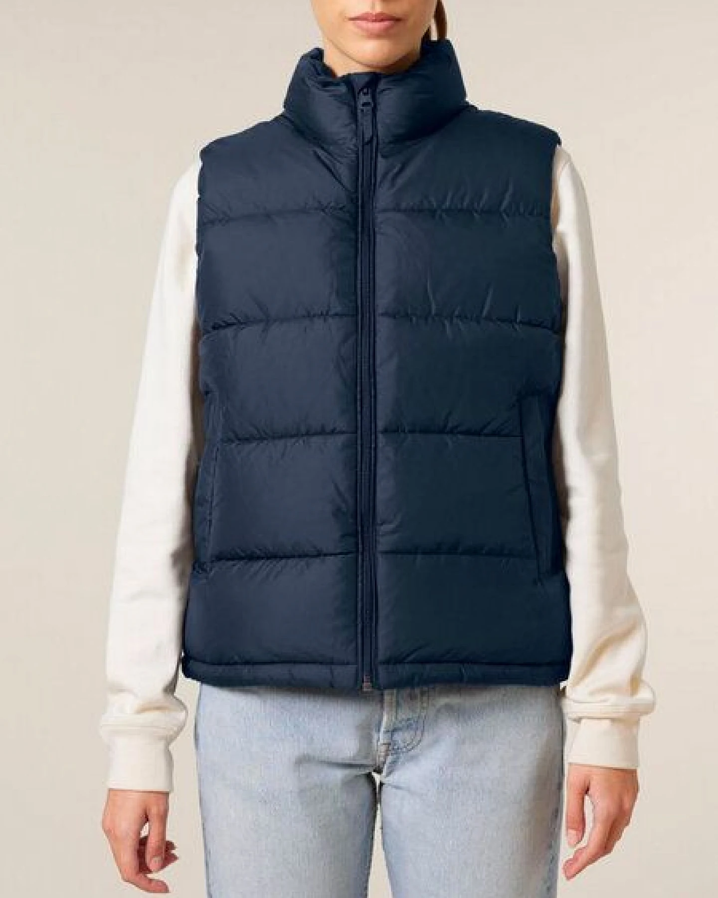 Human Family Basic Unisex Weste "Buffer" aus recyceltem Polyester – Ansicht 2