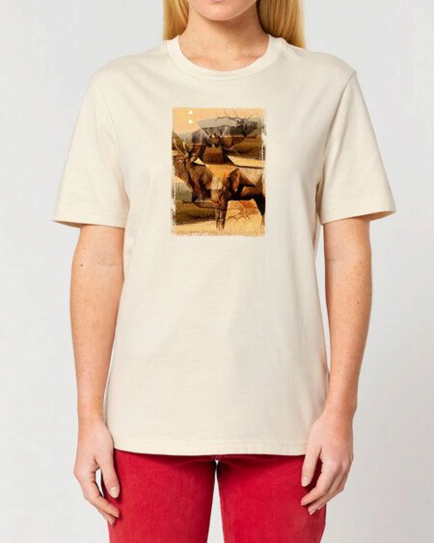 Human Family Bio Unisex Rundhals T-Shirt "Wilderness" – Ansicht 2