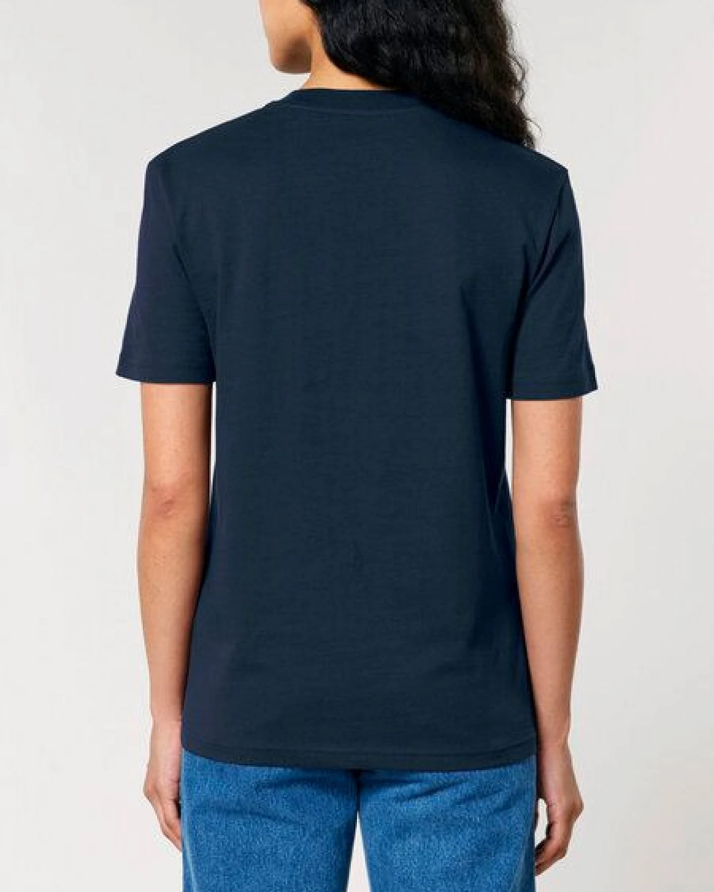 Human Family Bio Unisex Rundhals T-Shirt "Mountain Silhouette" – Ansicht 2