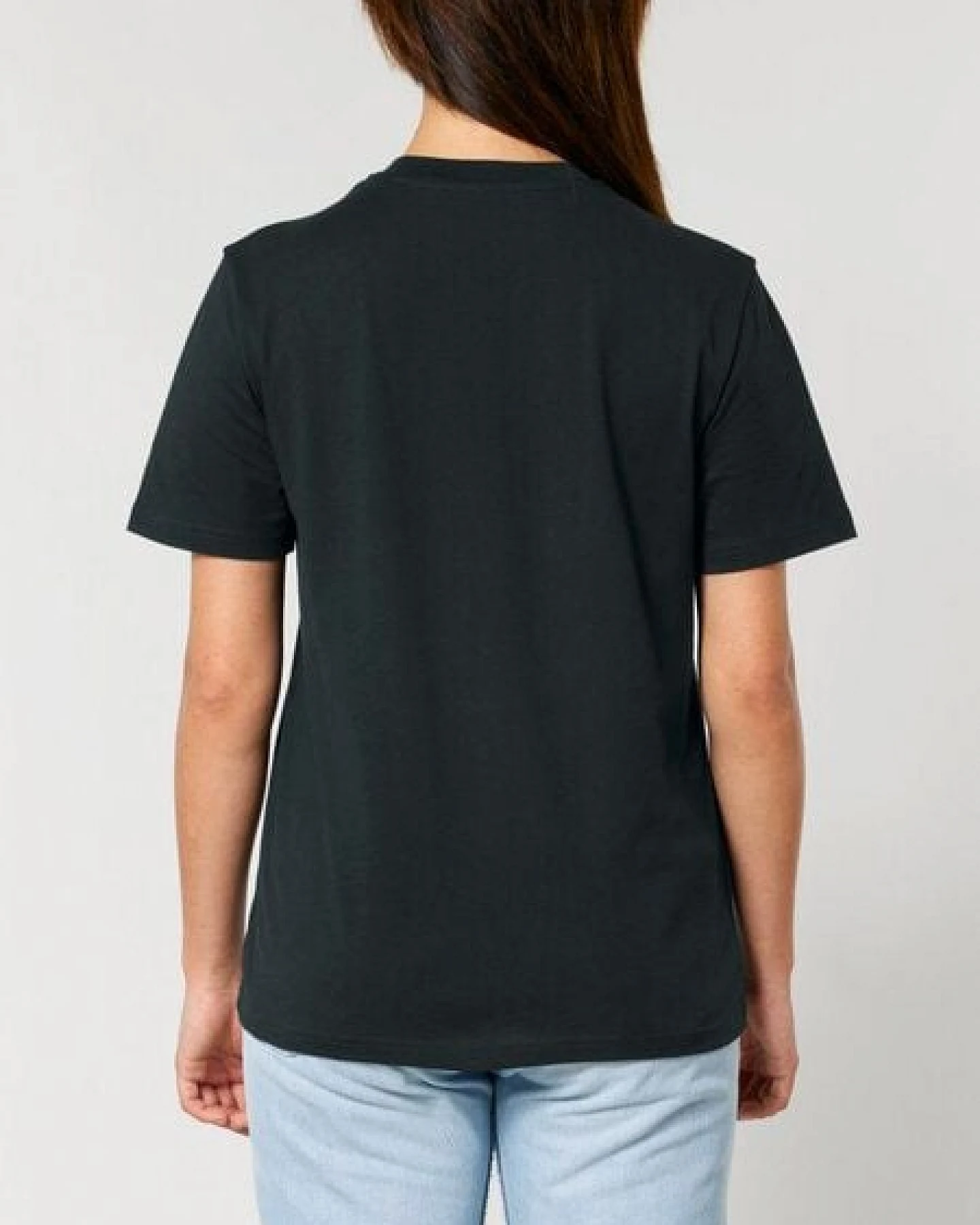 Human Family Bio Unisex Rundhals T-Shirt "Mountain Silhouette" – Ansicht 4