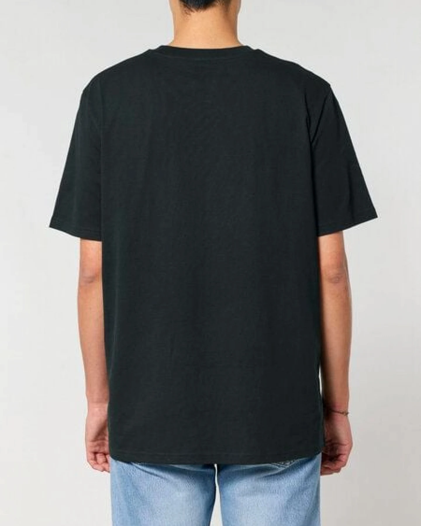 Human Family Bio Unisex Rundhals T-Shirt "Mountain Silhouette" – Ansicht 4