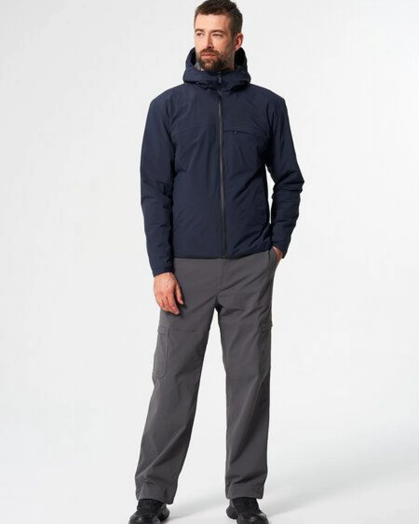 pinqponq Hoodie Jacket - vegane Daunenjacke – Ansicht 3