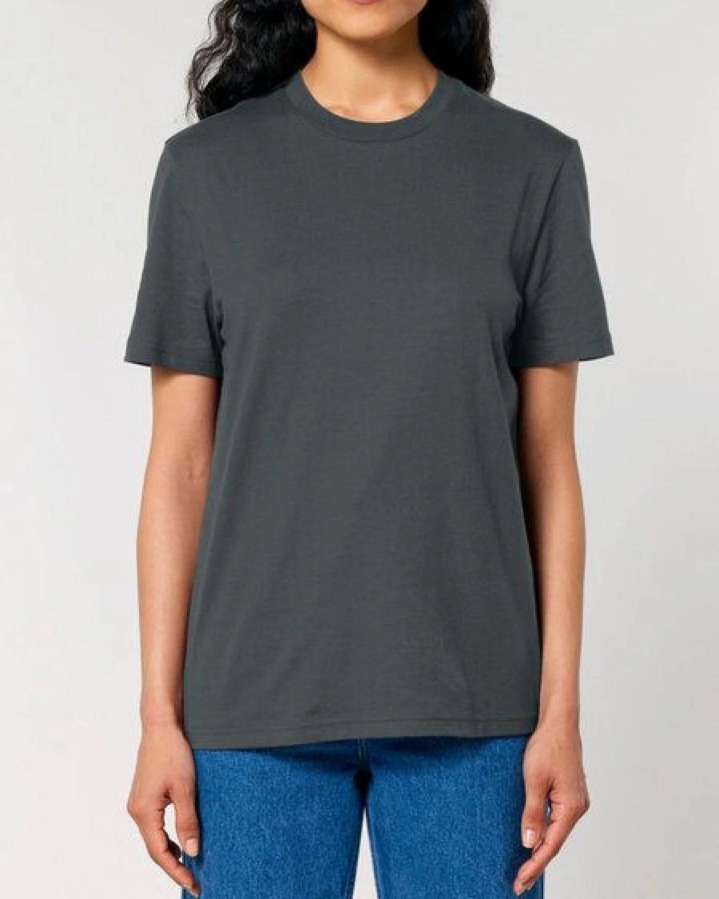 Human Family Bio Unisex Rundhals T-Shirt "Create - Circle Tree" – Ansicht 3